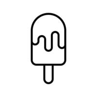 ice cream icon vector design template in white background