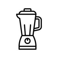 kitchen blender icon vector design template in white background