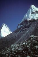 High peaks and glaciers photo