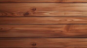 AI generated Wooden board background photo