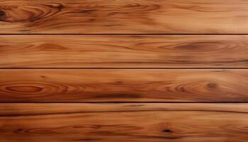 AI generated Wooden board background photo