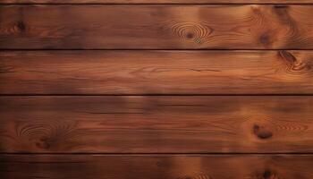 AI generated Wooden board background photo