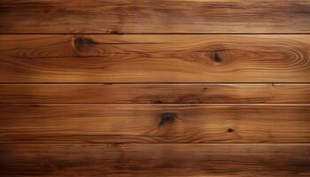 AI generated Wooden board background photo