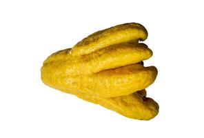 Yellow Buddhas Hand Citrus Stack Isolated photo