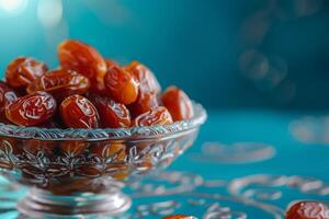 AI generated dates fasting Ramadan photo