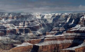 Grand Canyon Snow photo