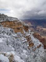 Grand Canyon Snow photo