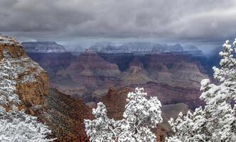 Grand Canyon Snow photo