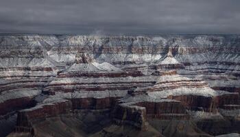 Grand Canyon Snow photo