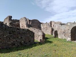 Pompeii, the ancient Roman city buried by the eruption of Mount Vesuvius, stands as a UNESCO World Heritage Site, offering a unique glimpse into daily life during the Roman Empire. photo