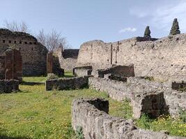 Pompeii, the ancient Roman city buried by the eruption of Mount Vesuvius, stands as a UNESCO World Heritage Site, offering a unique glimpse into daily life during the Roman Empire. photo