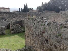 Pompeii, the ancient Roman city buried by the eruption of Mount Vesuvius, stands as a UNESCO World Heritage Site, offering a unique glimpse into daily life during the Roman Empire. photo