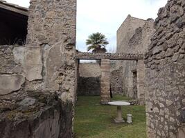 Pompeii, the ancient Roman city buried by the eruption of Mount Vesuvius, stands as a UNESCO World Heritage Site, offering a unique glimpse into daily life during the Roman Empire. photo