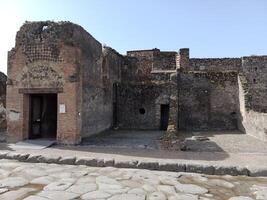 Pompeii, the ancient Roman city buried by the eruption of Mount Vesuvius, stands as a UNESCO World Heritage Site, offering a unique glimpse into daily life during the Roman Empire. photo