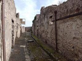 Pompeii, the ancient Roman city buried by the eruption of Mount Vesuvius, stands as a UNESCO World Heritage Site, offering a unique glimpse into daily life during the Roman Empire. photo