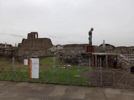 Pompeii, the ancient Roman city buried by the eruption of Mount Vesuvius, stands as a UNESCO World Heritage Site, offering a unique glimpse into daily life during the Roman Empire. photo