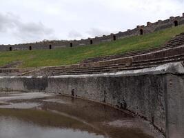 Pompeii, the ancient Roman city buried by the eruption of Mount Vesuvius, stands as a UNESCO World Heritage Site, offering a unique glimpse into daily life during the Roman Empire. photo