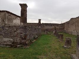 Pompeii, the ancient Roman city buried by the eruption of Mount Vesuvius, stands as a UNESCO World Heritage Site, offering a unique glimpse into daily life during the Roman Empire. photo