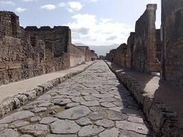 Pompeii, the ancient Roman city buried by the eruption of Mount Vesuvius, stands as a UNESCO World Heritage Site, offering a unique glimpse into daily life during the Roman Empire. photo