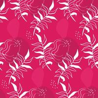 Seamless  Flower pattern Background vector