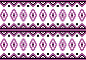 Ornamental texture with flower silhouettes Seamless Pixel base Pattern Background Vector