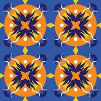 Abstract Seamless colorful pattern Vector background