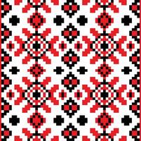 Ornamental texture with flower silhouettes Seamless Pixel base Pattern Background Vector