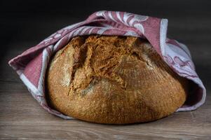 delicious homemade whole grain bread fresh from the oven 6 photo