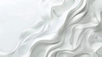 AI generated White abstract texture background. AI Generated photo