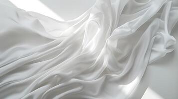 AI generated White abstract texture background. AI Generated photo