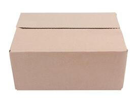 paper box on white photo