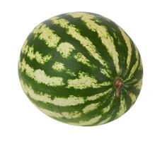 Watermelon on white photo