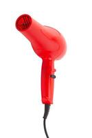 Hair dryer isolated photo