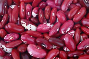 Red beans background photo