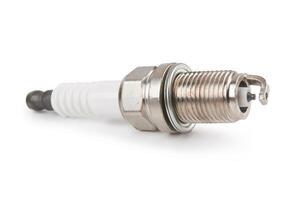 Spark plug isolated photo