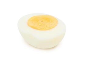 huevo en blanco foto