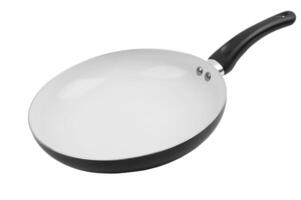 fry pan on white photo