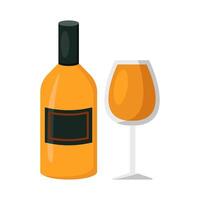 Illustration of alcohol drink vector