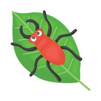 Illustration of bug vector