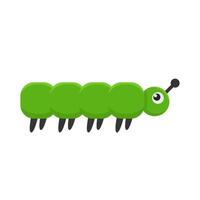 Illustration of cute caterpillar vector