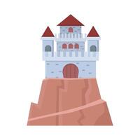 ilustración del castillo vector