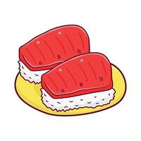 Illustration of sushi vector