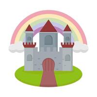 Illustration of castle vector