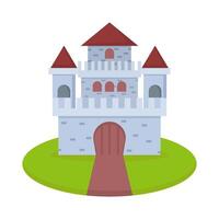 Illustration of castle vector