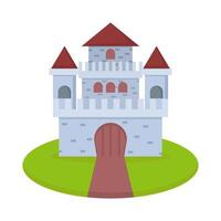 ilustración del castillo vector