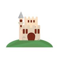 ilustración del castillo vector