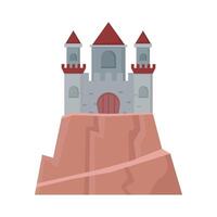 ilustración del castillo vector