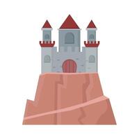 ilustración del castillo vector