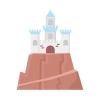 ilustración del castillo vector