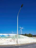 Wind Turbines Farm in Taiwan. photo